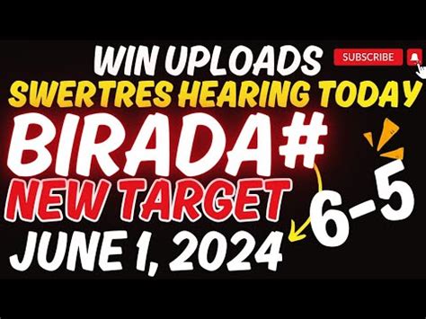 SWERTRES HEARING TODAY BIRADA JUNE 1, 2024 .